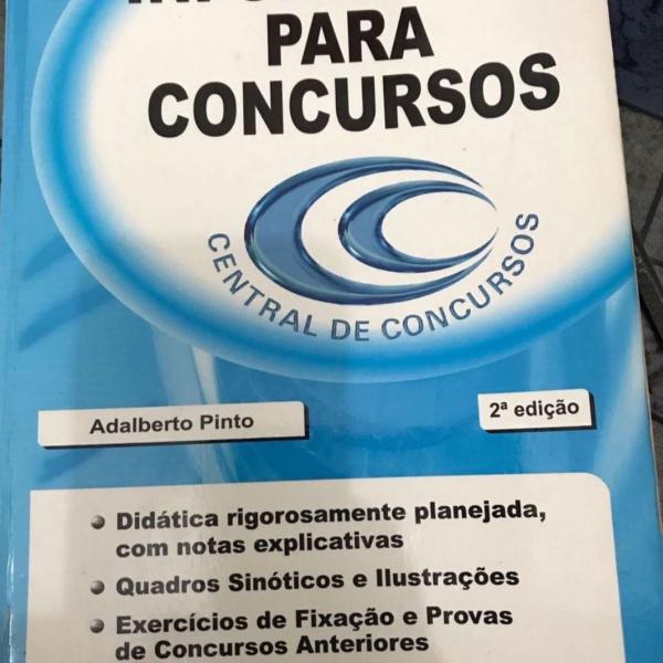 3 livros de concurso público