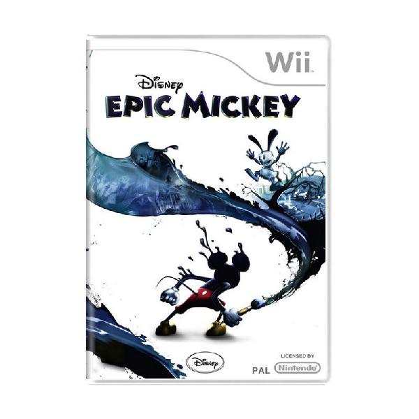 Jogo disney epic mickey - wii