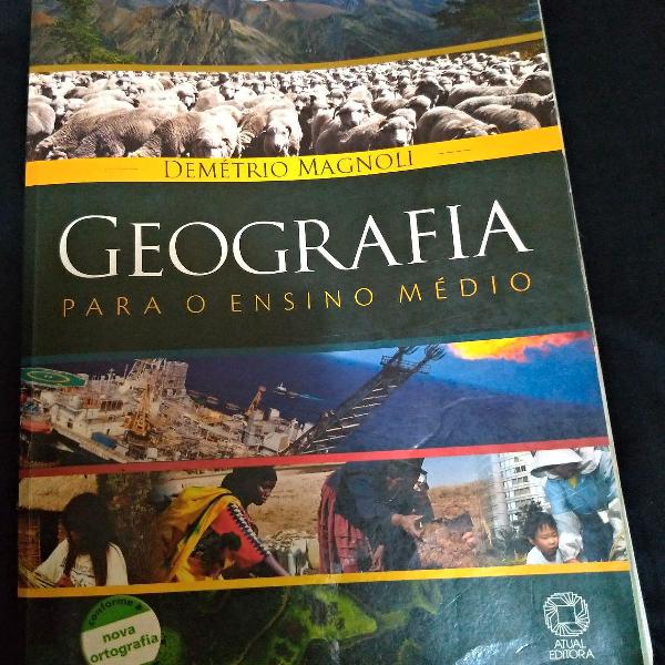 Livro geografia para o ensino médio - demétrio magnoli