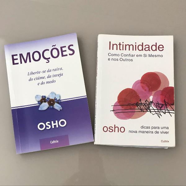 Combo livros osho