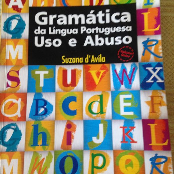 gramática da língua portuguesa uso e abuso