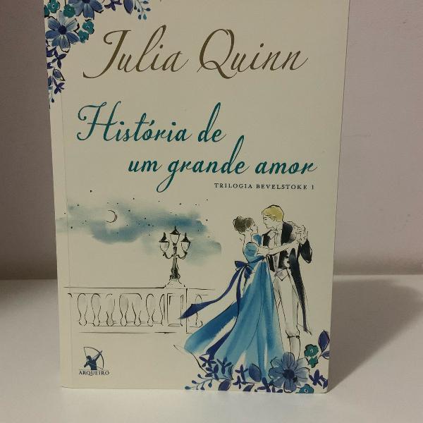 livro história de um grande amor - julia quinn