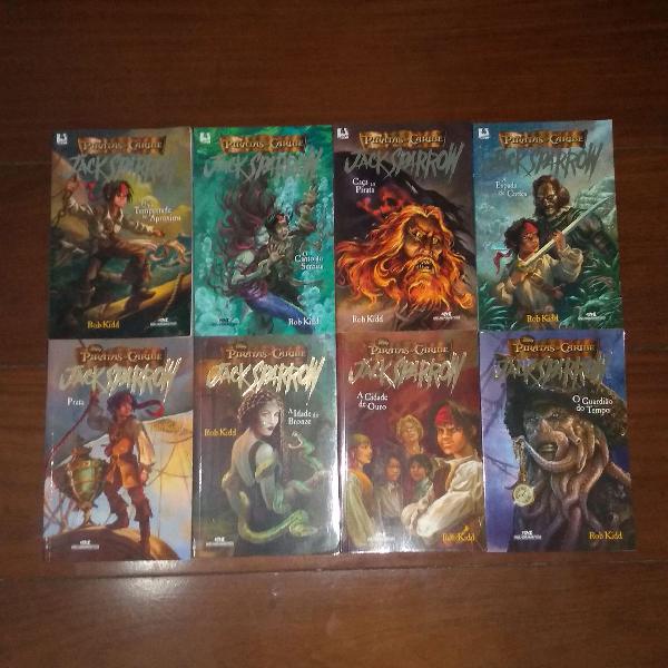 livros piratas do caribe