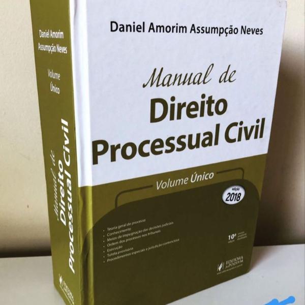 Manual de direito processual civil - 2018 - daniel amorim