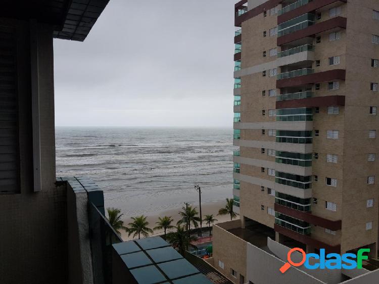 BELO APARTAMENTO COM VISTA PARA O MAR. ÓTIMA LOCALIZAÇÃO