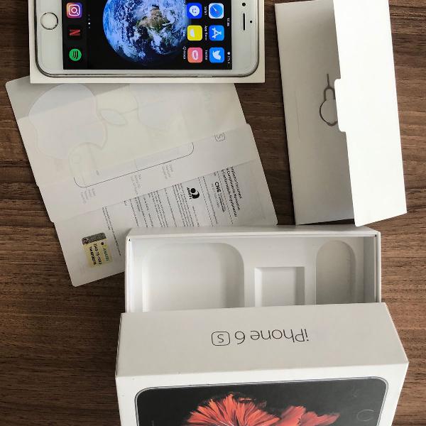 iphone 6s 32gb branco/cinza