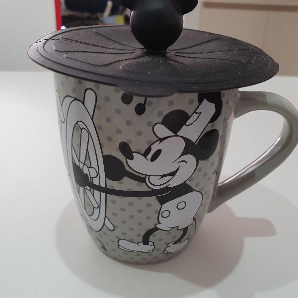 caneca original disney mickey retrô