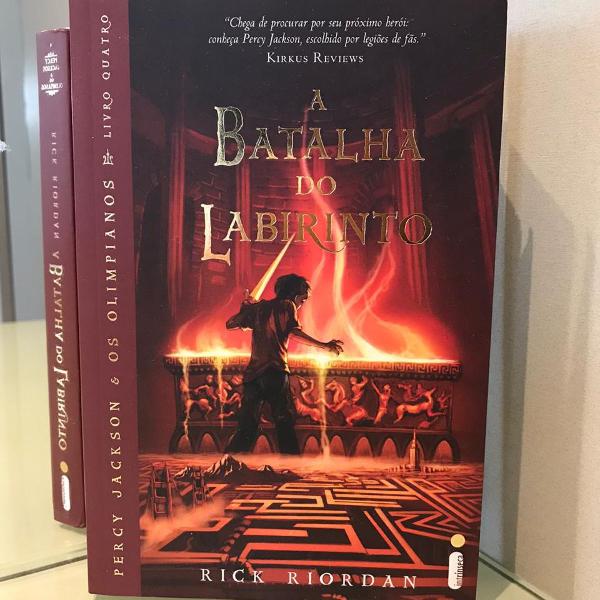 livro "A Batalha do Labirinto" - Rick Riordan, Literatura