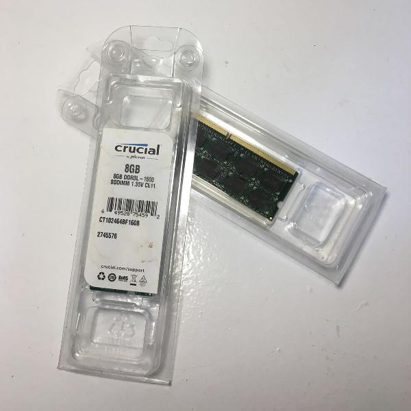 Memória ram crucial 8gb