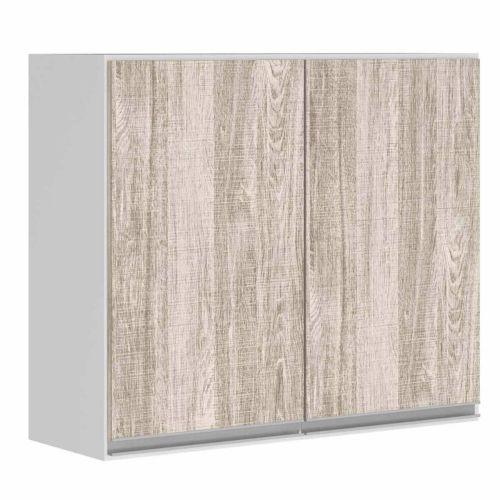 Armario Aereo 60cm X 68cm X 31cm Basculante 2 Portas -