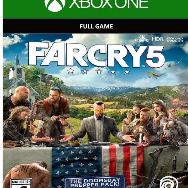 Far cry 5 xbox one codigo de 25 digitos original