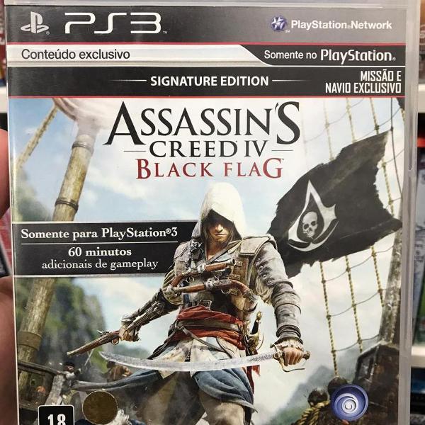 Jogo Assassins Creed - Black Flag - PS3