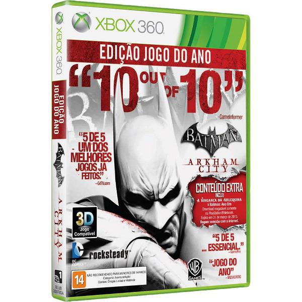 Game batman arkham city - goty edition - xbox 360