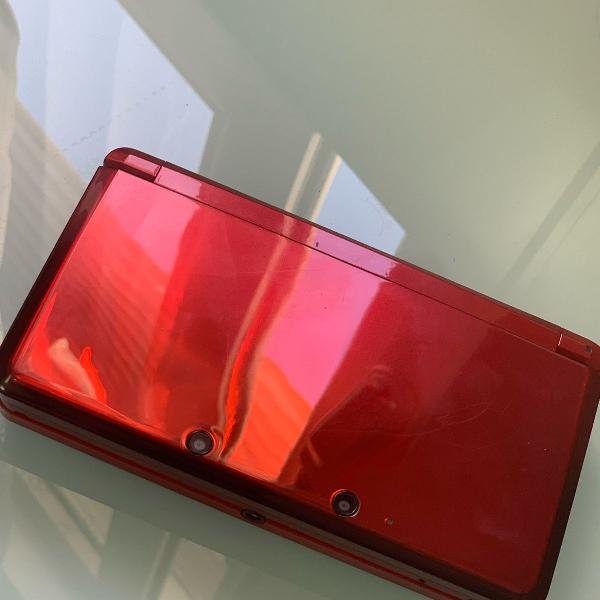 Nintendo 3ds vermelho