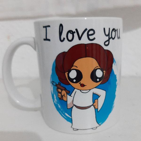 Caneca porcelana star wars