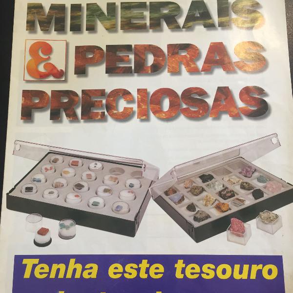 Coleção Tesouros da Terra - Minerais e Pedras Preciosas