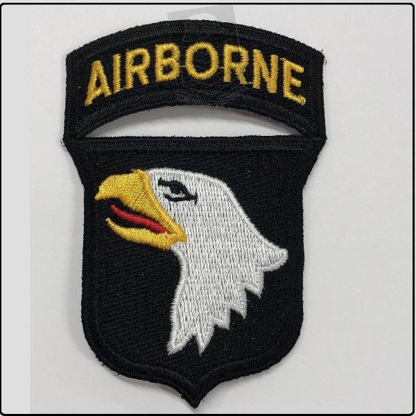 Patch 101st airborne paraquedistas 2ª guerra