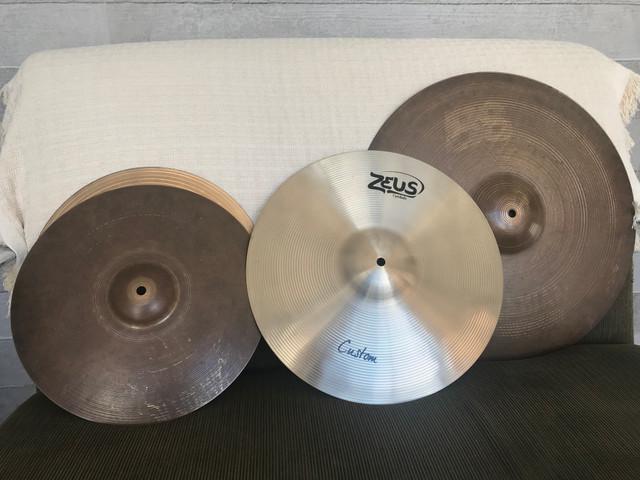 Pratos zeus e sabian kit barato