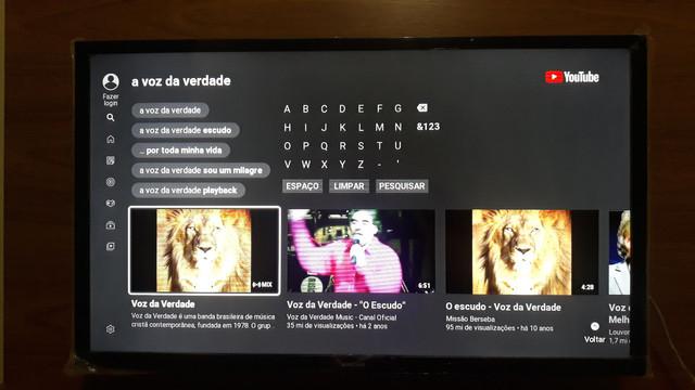 Tv smart 32 samsung no plástico