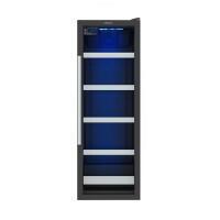 Cervejeira Blue Light 200l Preto 220v Porta De Vidro Venax