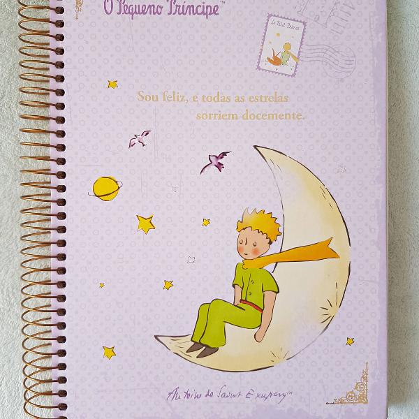 caderno pequeno príncipe