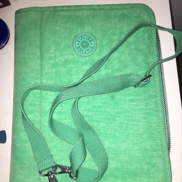 Fichario kipling verde água original