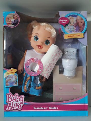 Boneca baby alive hora do banheiro