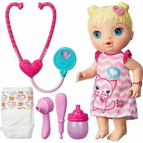 Boneca baby alive médica