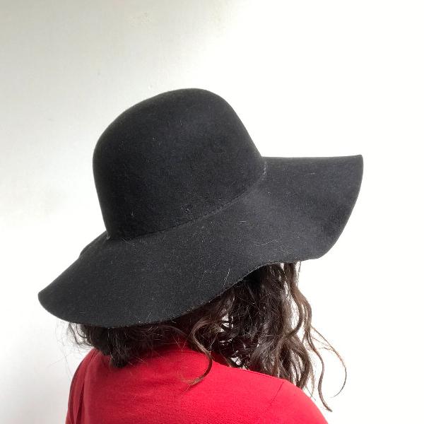 Chapeu Estilo Boho Preto