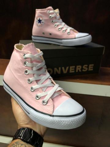 Tênis converse all star cano médio - $150,00