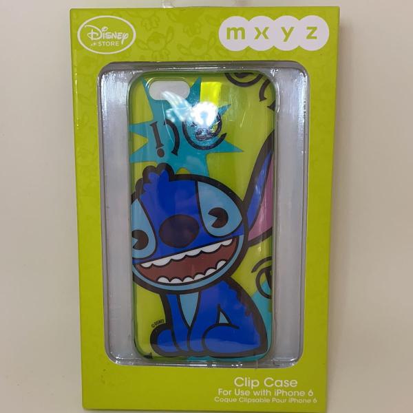 Capinha iphone 6 stitch original disney com película e pano