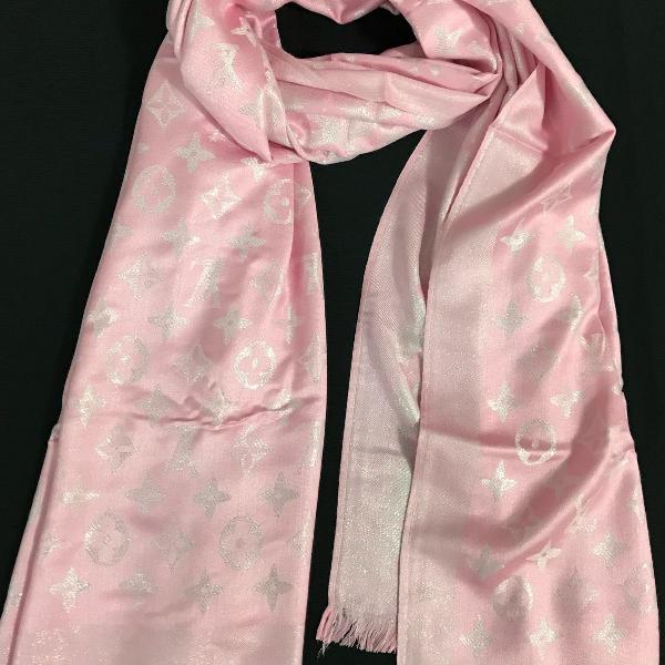 lenço echarpe pashmina louis vuitton