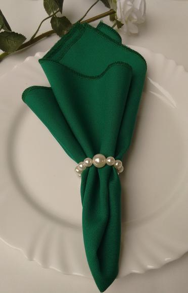 Guardanapos de tecido para eventos - verde