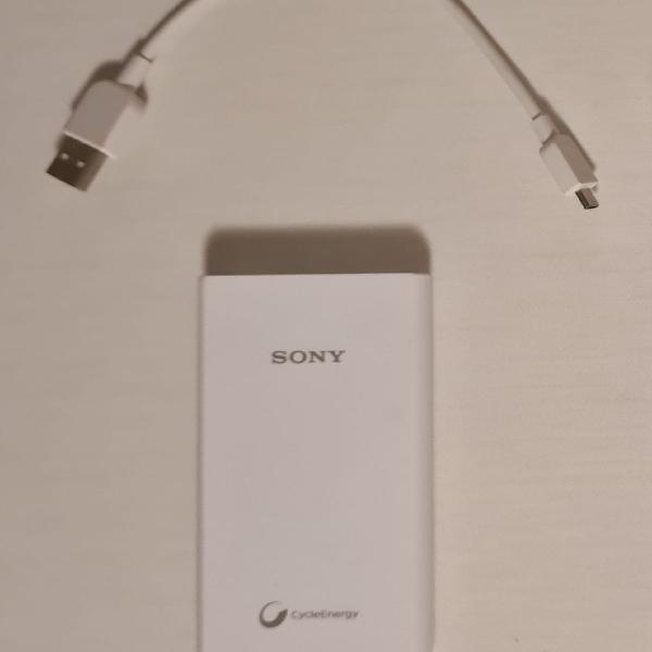 Bateria portátil recarregável sony