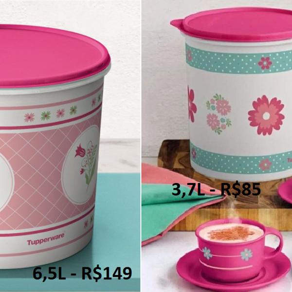 Conjunto provençal tupperware