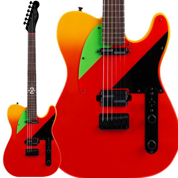 Fender ltd 2020 evangelion asuka telecaster guitarra