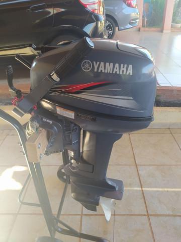 Motor de popa 15 hp 2011 yamaha - parcelo no cartão