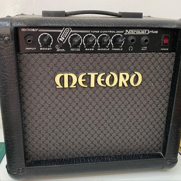 amplificador guitarra meteoro nitrous drive