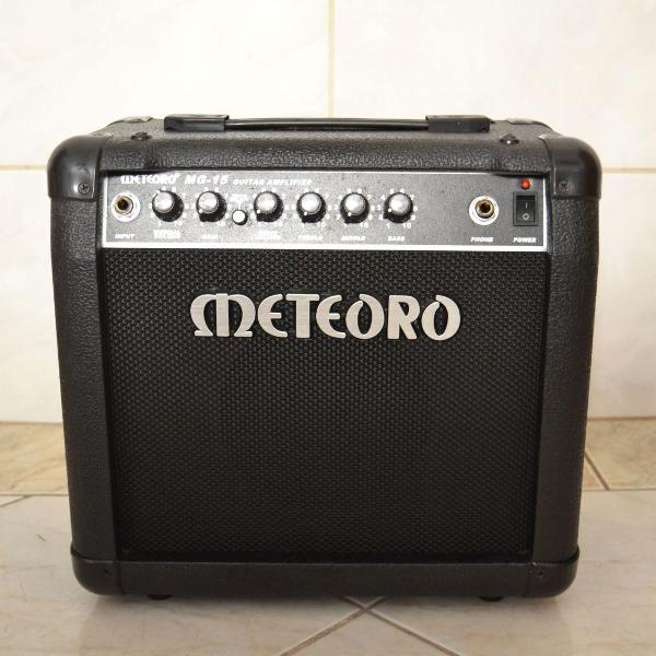 Cubo amplificador meteoro para guitarra 15w - mg15