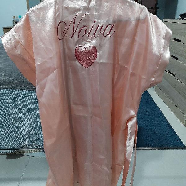 Robe noiva cor rose!