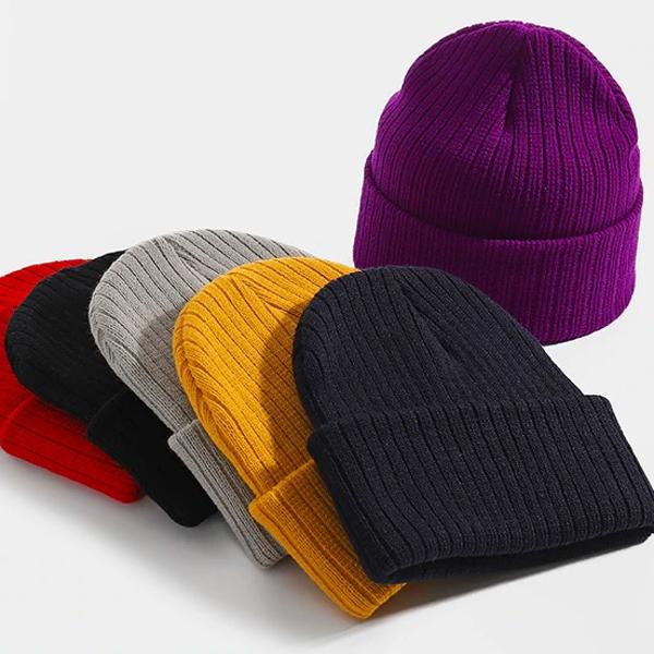 Touca de malha neutra - gorro de inverno