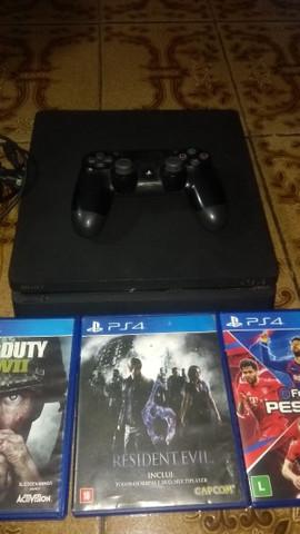 Ps4 slim aceito cartão