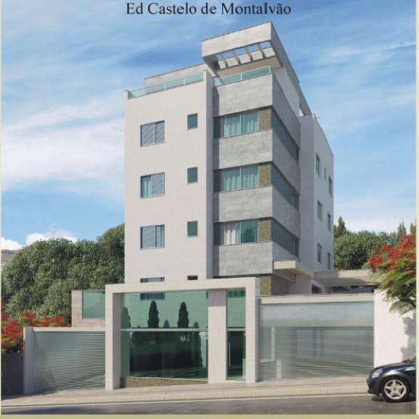 Apartamento, castelo, 3 quartos, 2 vagas, 1 suíte