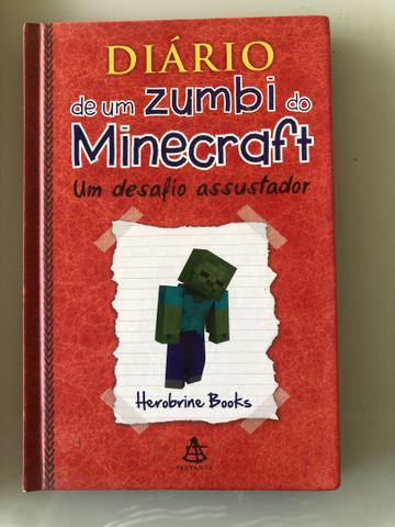 Livro diario de um zumbi do minacraft