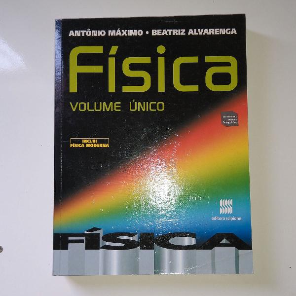 Livro Física Volume Único Para Ensino Médio Máximo E