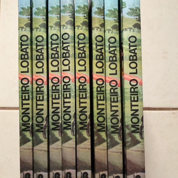 coleção monteiro lobato 8 volumes