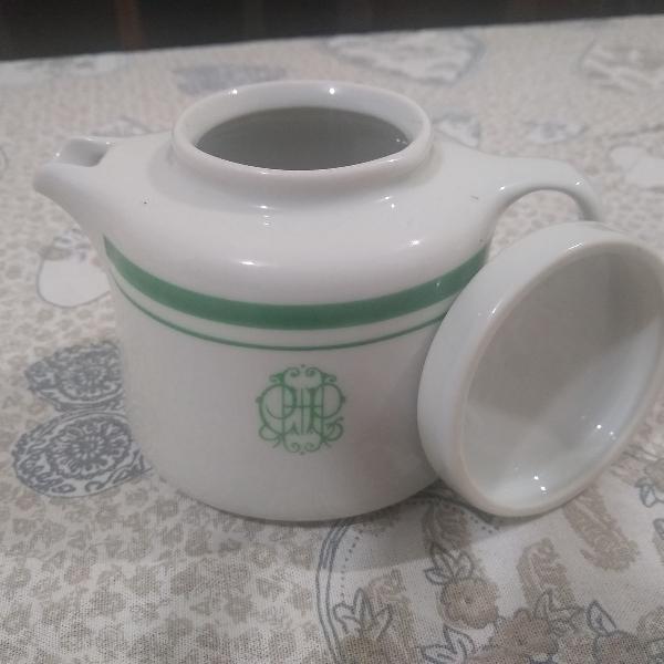 Bule e leiteira em porcelana steatita schmidt