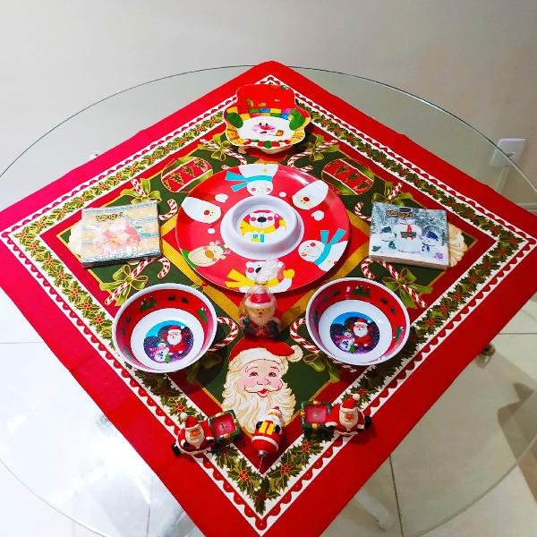 Mesa Natal Decorada ! ( 11 peças )