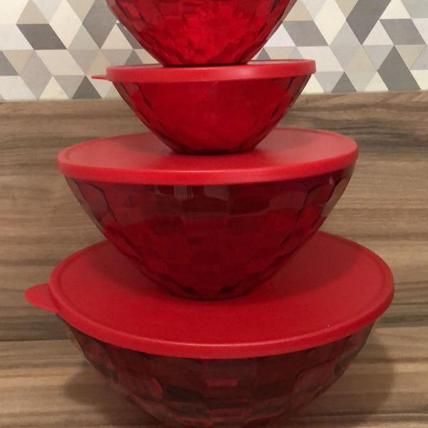 tupperware tigelas prisma