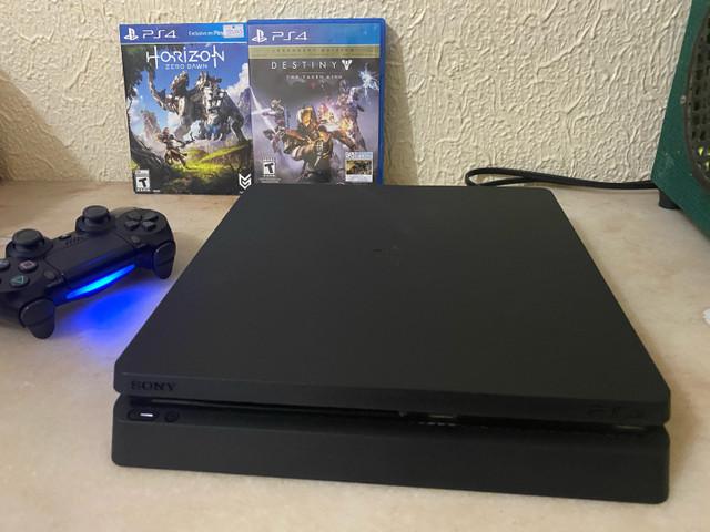 PS4 Slim 500GB Semi novo